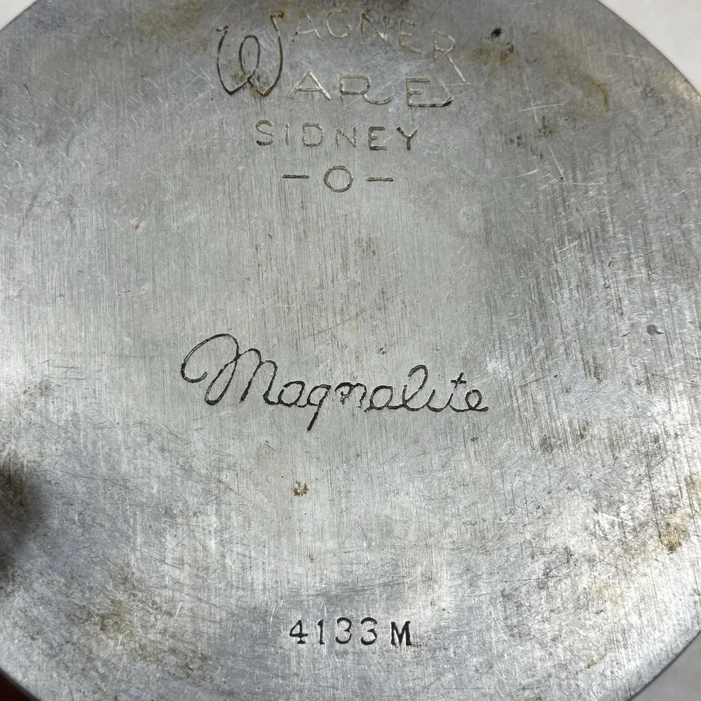 Wagner Ware Sidney-O Magnalite 4133M Tea Kettle 1930s Art Deco John Rideout